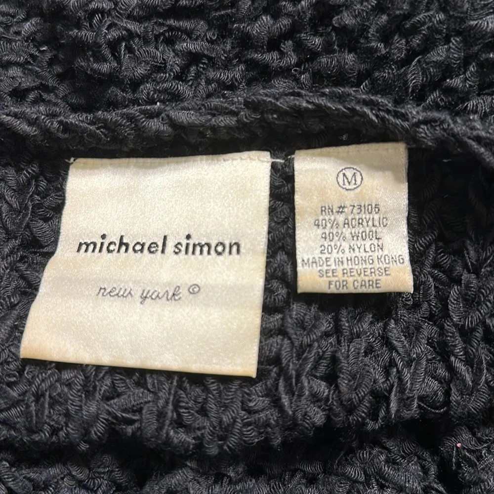 Michael Simon vintage sweater with bead detail - Picture 6 of 8